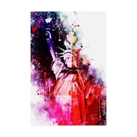 Колекција на ликовна уметност во трговска марка „Cујорк Акварела - Либерти бои“ платно уметност од Филип Хугонард