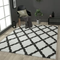 Обединети ткајачи на Америка Квинсленд Геометриски, модерен килим со рачно изработена област, 13,17 '9,83'