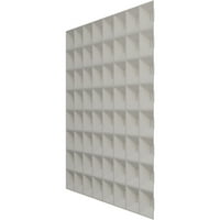 5 8 W 5 8 H BRADFORD ENDURAWALL Декоративен 3Д wallиден панел, Универзална метална морска магла од бисер