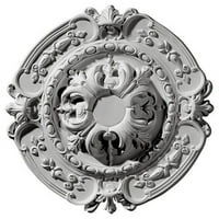 3 8 ОД 3 4 П Медалјон на таванот на Саутемптон, орев со рачно насликан