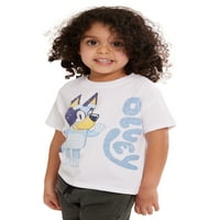 Bluey Toddler Boy Graphic Tees, 2-пакет, големини 2T-5T
