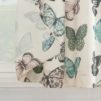 Бр. Магдалена пеперутка печати чиста шипка за џеб кујнски завеси, 56 x36