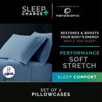За спиење се напојува со нанобионски перници, крал, сина боја