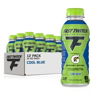 Gatorade Fast Twitch Cool Blue Arloated Energy Drink, Оз, пакет