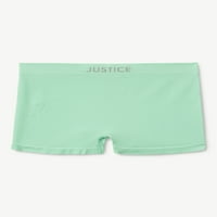 Justice Girls Колекција на нијанси Shortie Undies, 5-пакувања, големини 6-16