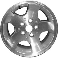 Преиспитано ОЕМ алуминиумско тркало, сребро од искра, се вклопува во 2000 година- Jeип Вранглер