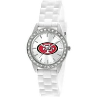 Време на игра Women'sенски Сан Франциско 49ерс Фрост серија часовник