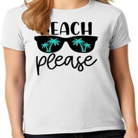 Графичка Америка летна плажа ве молам женска графичка маица