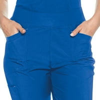 Смитен женско чудо современо тенок фит -отпорни џебови Повлечете го карго -чистачот, стил S201004