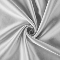 Единствени поволни цени Сатен сет на патент за затворање перници од сребро 20 x36