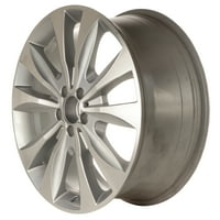 8. Преиспитано ОЕМ алуминиумско тркало, средно сребро металик машинирано, се вклопува во 2013 година- Mercedes