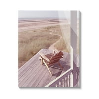 Sumn Industries Lone Lone Lounge стол Рурална плажа трева галерија за сликање завиткано платно печатење wallидна