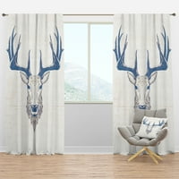 DesignArt „Убава и дива елен XI“ панел за завеси