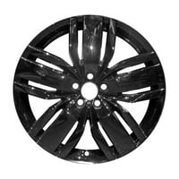 Каи го преиспита ОЕМ алуминиумско тркало, сите насликани црни, се вклопуваат - Атлас на Фолксваген