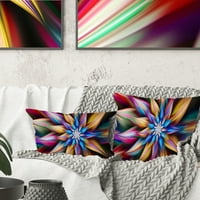 DesignArt Егзотични ливчиња со повеќе бои - перница за цвеќиња - 18x18