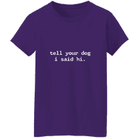 Графичка Америка кул животинско куче цитира женска колекција на женски маици