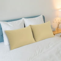 Уникатни поволни цени со 4 парчиња меки перници за микрофибер, светло тен крал