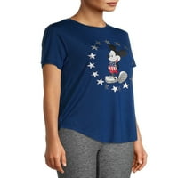 Mickey Muse Juniors Stars Scoop T-Shirt T-Shirt