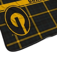 Grambling State Vertical Claid Flannel Fleence Black