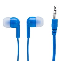 Он-ушни слушалки за слушалки со микро-USB конектор и во линија микрофон за бесплатно повикување на рацете, повеќе бои, повеќе бои