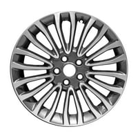 Преиспитано ОЕМ алуминиумско тркало, машинско и темно металик на јаглен, вклопува во 2017 година- Форд Фузија