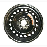 Преиспитано челично тркало ОЕМ, црно, се вклопува во 2007 година- Нисан Сентра