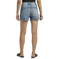 Co. Silver Jeans Co. Women'sенски Елисе Среден пораст, големини на половината 24-34